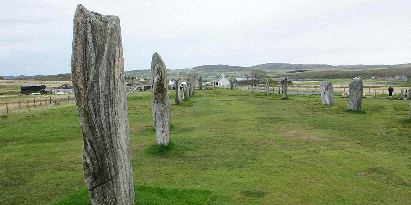 Callanish I : le double alignement orienté N./N.-E.